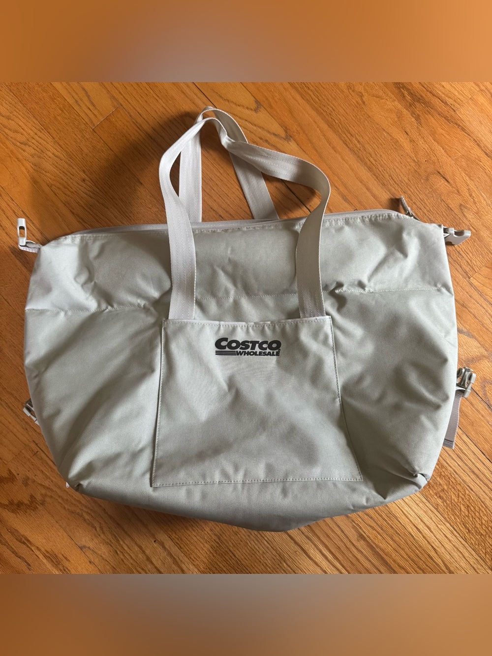 Costco - Large Grey / Beige Insulated Cooler Bag